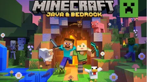 Minecraft Java + Windows 10/11 Bedrock KEY