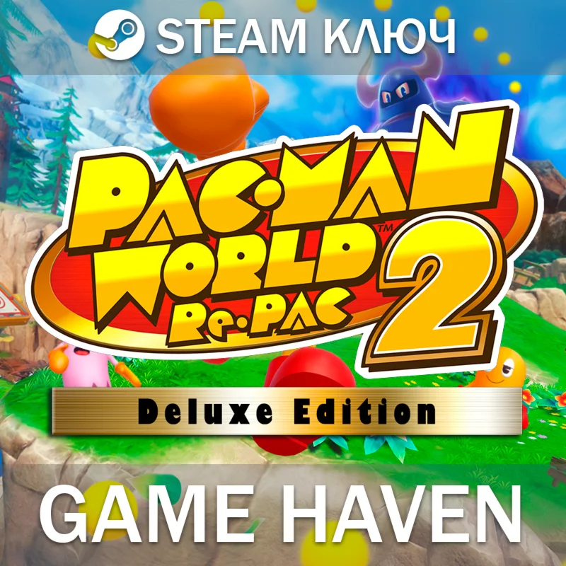 PAC-MAN WORLD 2 Re-PAC Deluxe  Steam Ключ РФ+СНГ