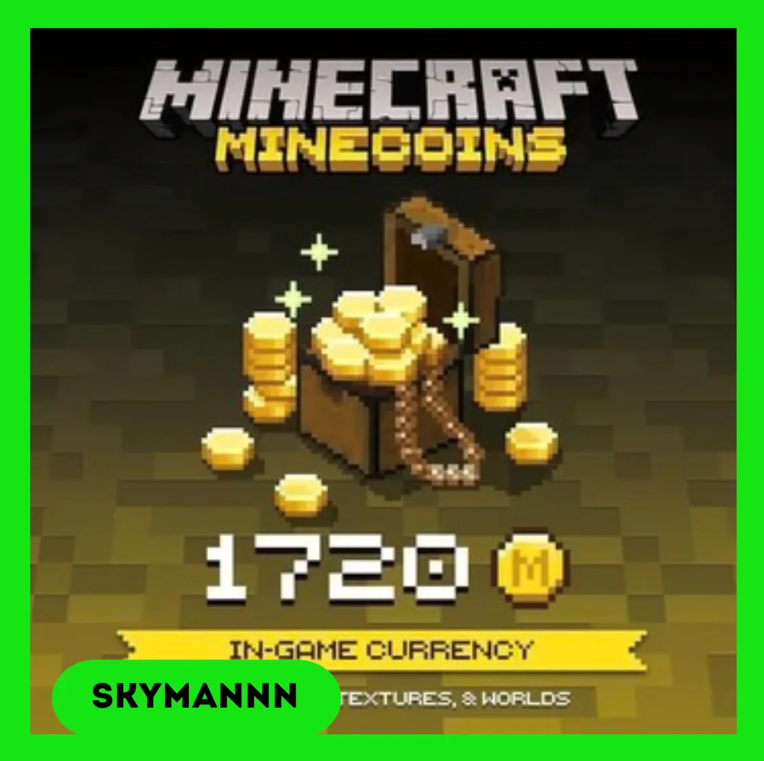 Minecraft Minecoin Pack 1720 Coins Xbox Live GLOBAL KEY