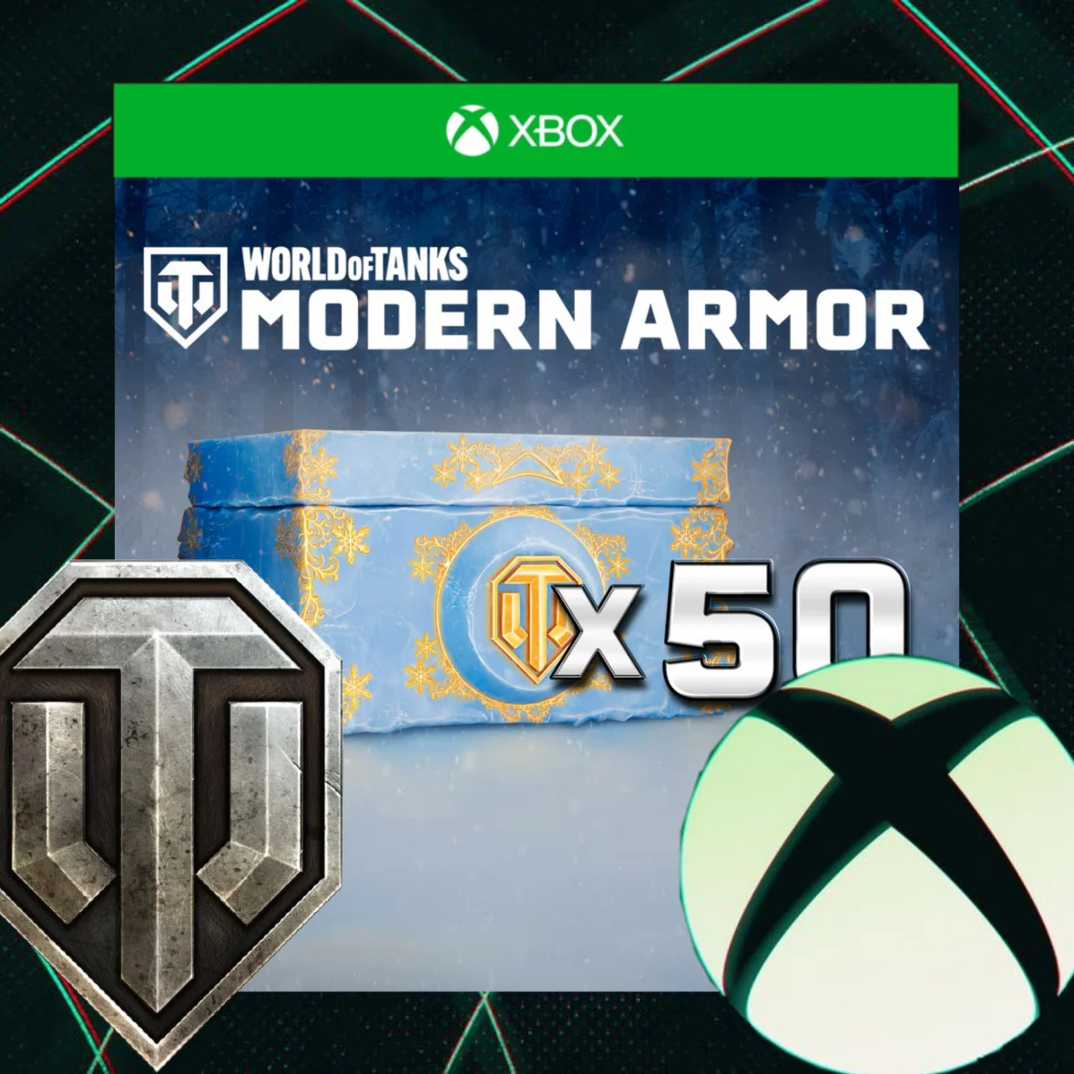 World of Tanks - 50 Icebound War Chests XBOX АКТИВАЦИЯ