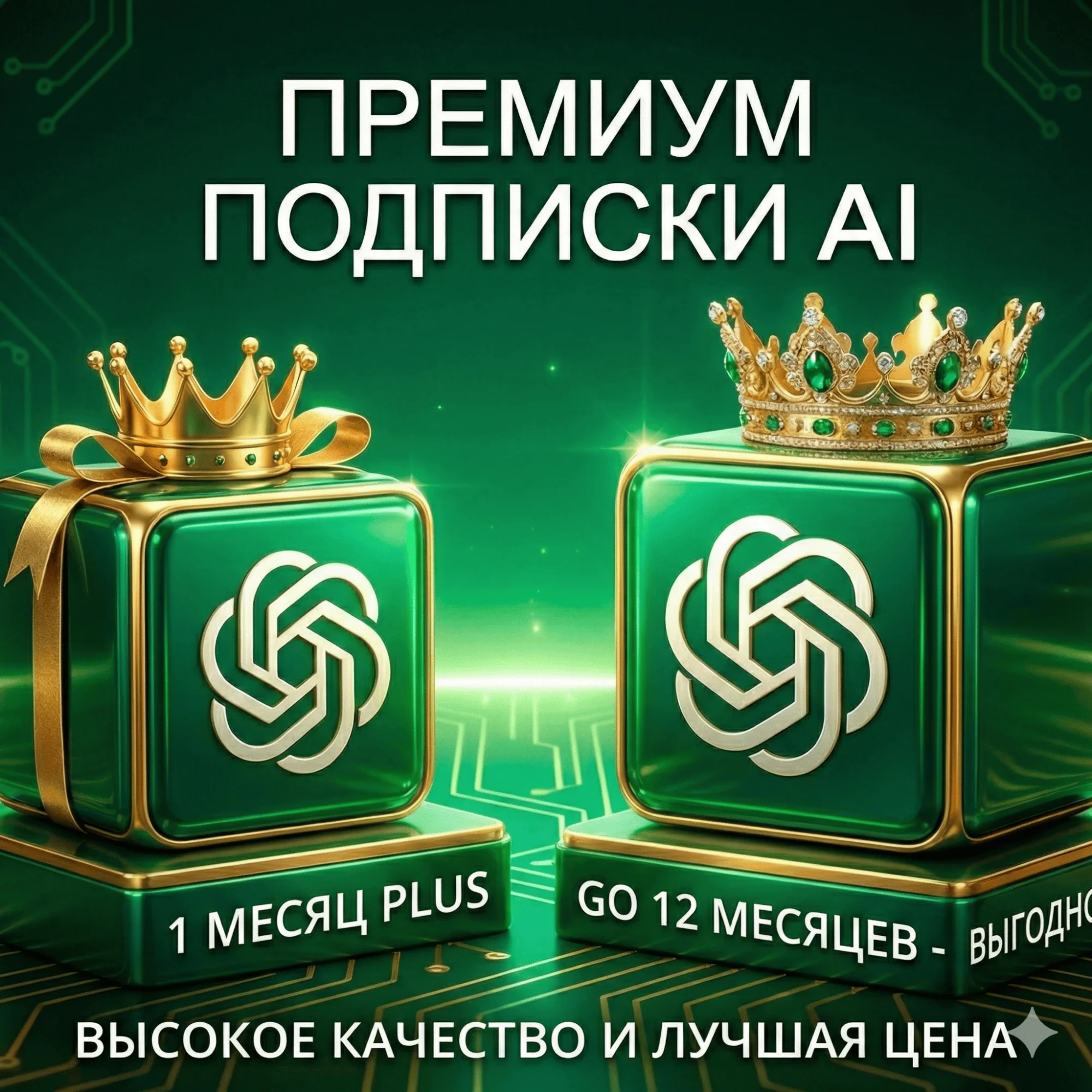 ChatGPT Plus for 1 month | Clean | Full access to mail