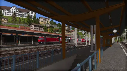 Train Simulator Albula Line St Moritz Thusis Route Add АВТОДОСТАВКА STEAM РОССИЯ