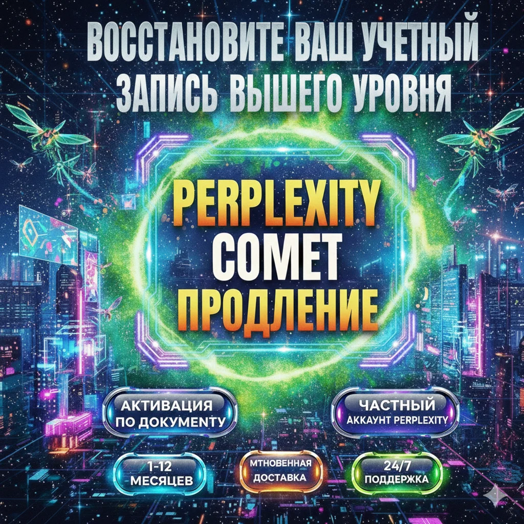 {Renewal} Perplexity AI Pro + Comet 1 Year | Guaranteed