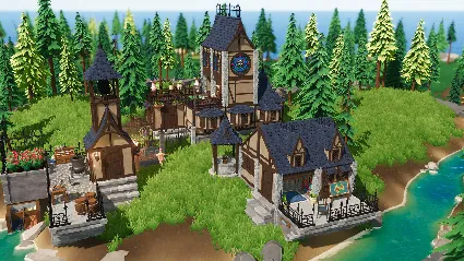 Len's Island - Gothic Building Style АВТОДОСТАВКА STEAM