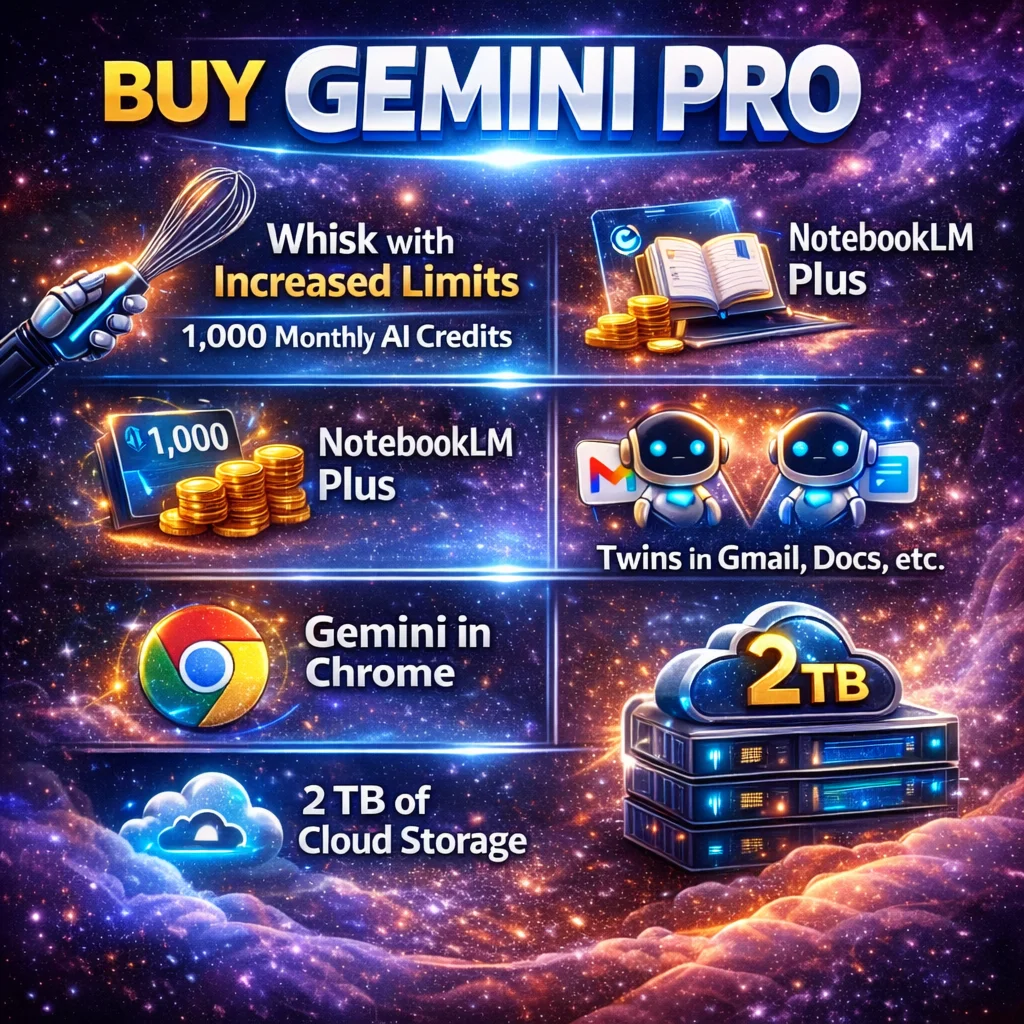 Gemini Pro 6 Months |Veo 3|Nano Banana Pro Ai
