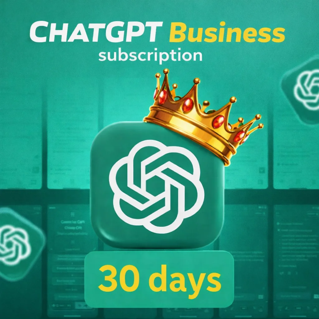 ChatGPT Business / pro 1 Month - Private Account