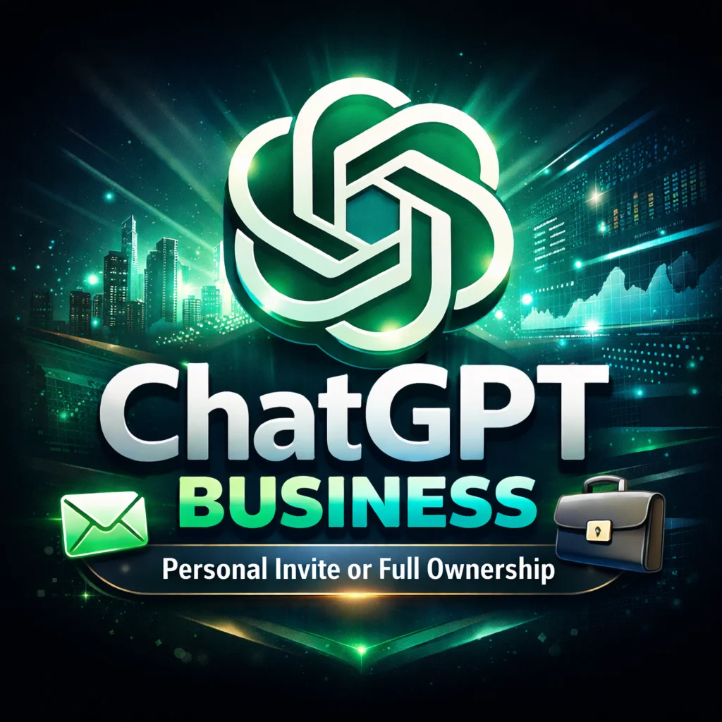 ChatGPT Business – Personal Invite or Full Ownership