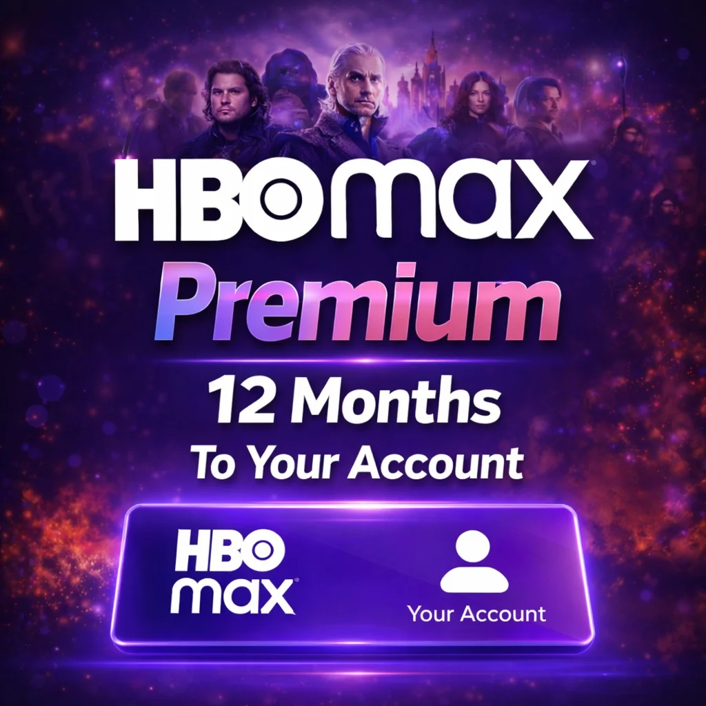 HBO Max Premium (12 Month) to Your Account