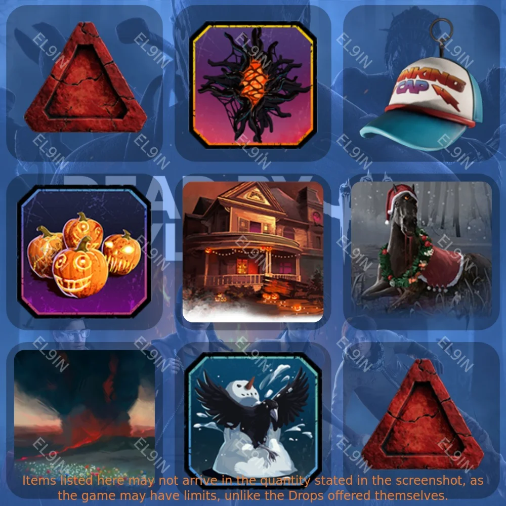 ✅Dead by Daylight✨Twitch Drops🎮9 items + 🎁