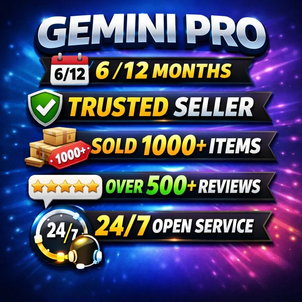 Gemini Pro 6/12 месяцев | Veo3 + Nano Banana  | 2 ТБ