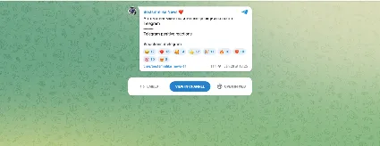 Автоматические реакции 👍 😍 👏 🔥 🎉 ❤ ️ 🥰 😁 на посты в Tele