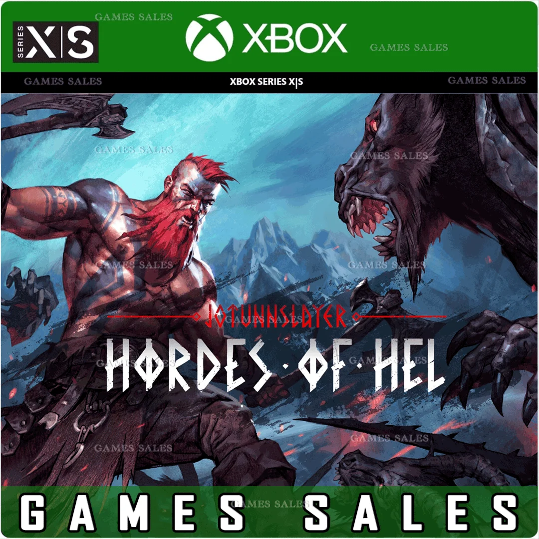 ️JOTUNNSLAYER: HORDES OF HEL️XBOX SERIES X|SКЛЮЧ