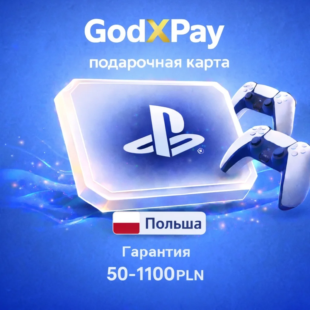PlayStation • Gift Card • POLAND • 50-1100 PLN