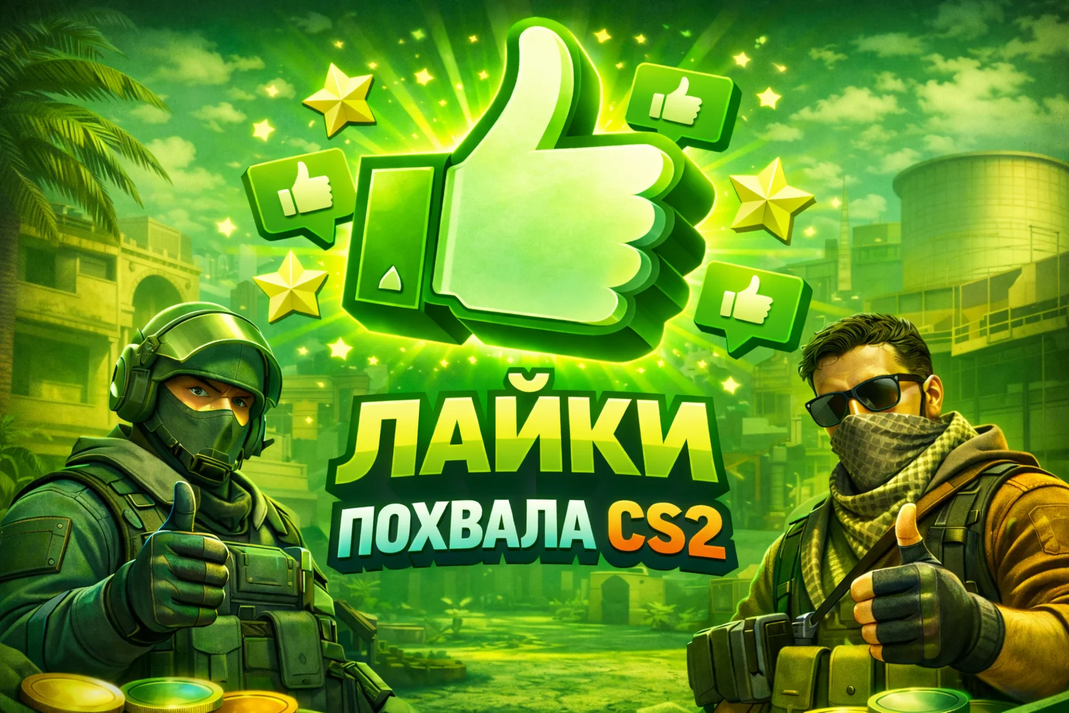 BOOST 200 PRAISE LIKE UP TRUST FACTOR CS2