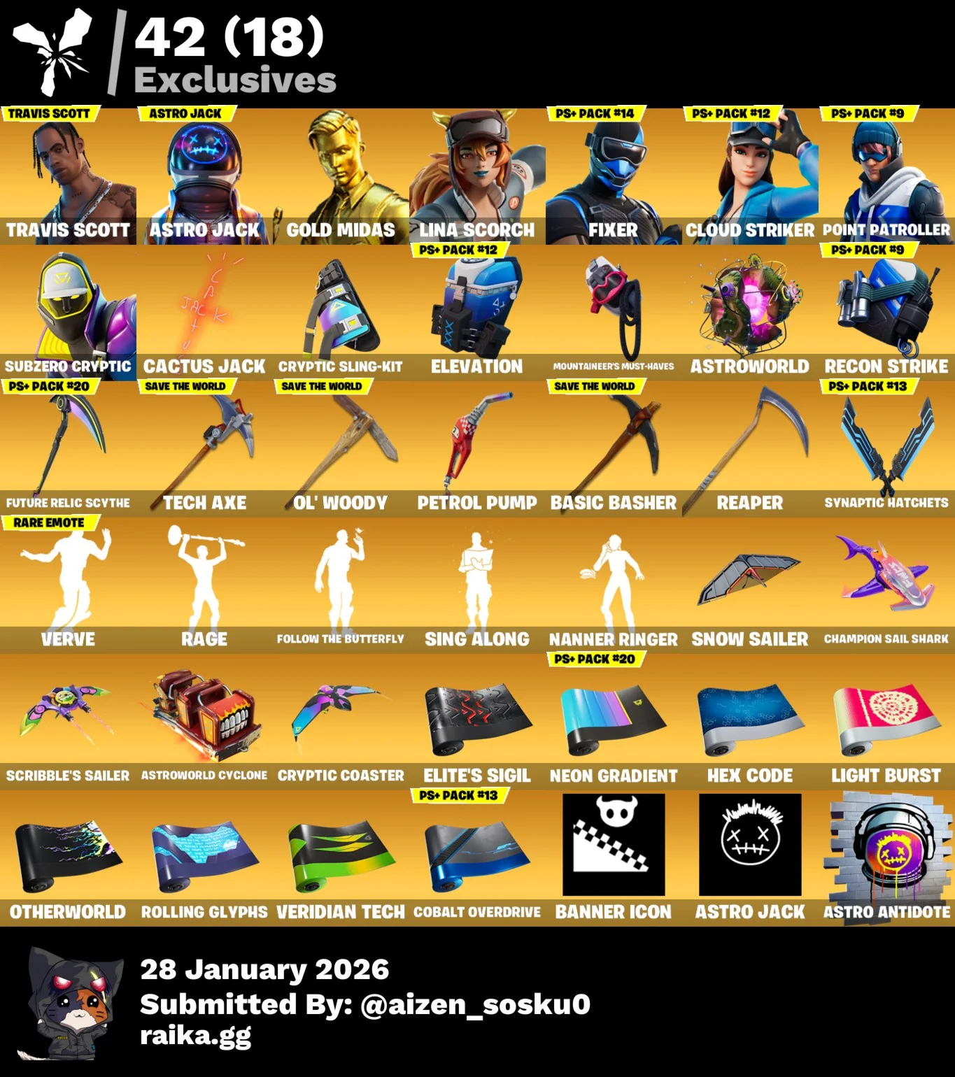 FORTNITE PC | TRAVIS SCOTT | INSTANT DELIVERY + SUPPORT