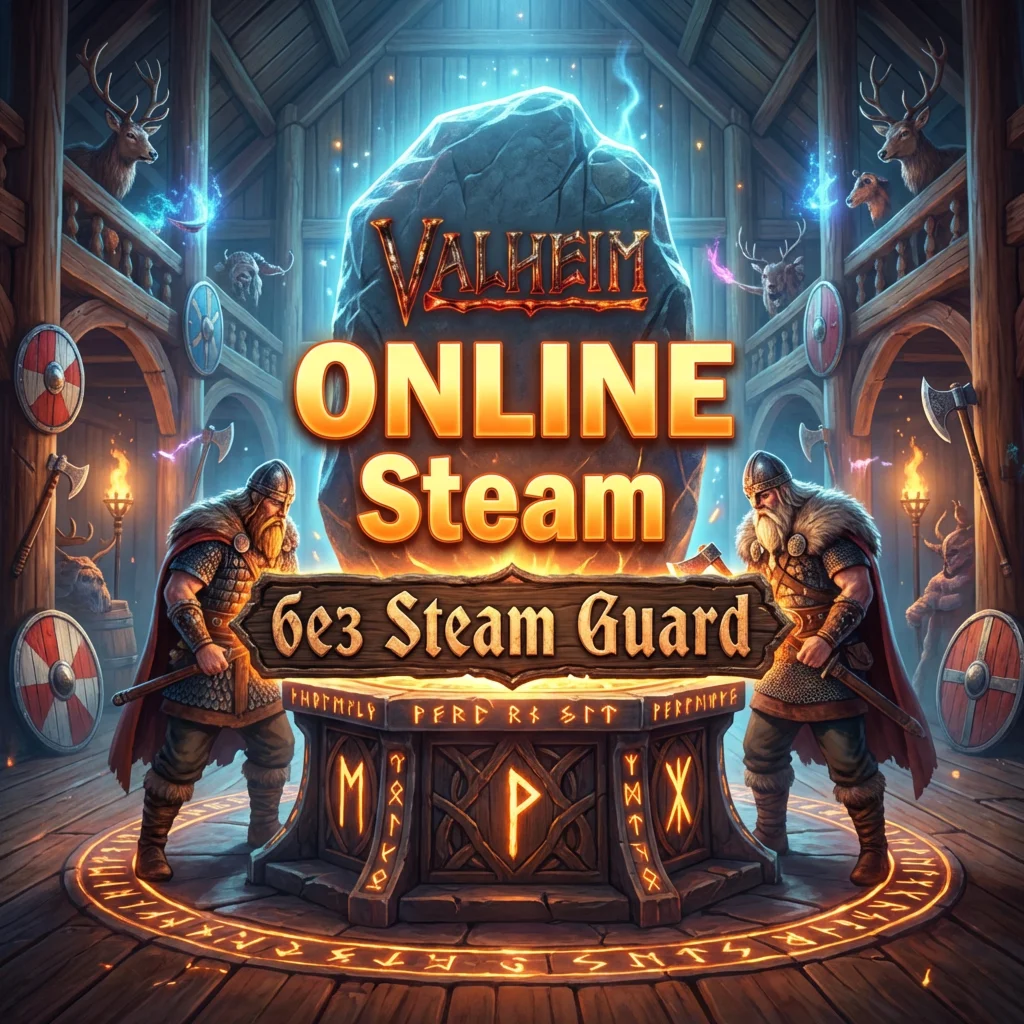Valheim •  АРЕНДА ОНЛАЙН • БЕЗ GUARD НА 2 ДНЯ