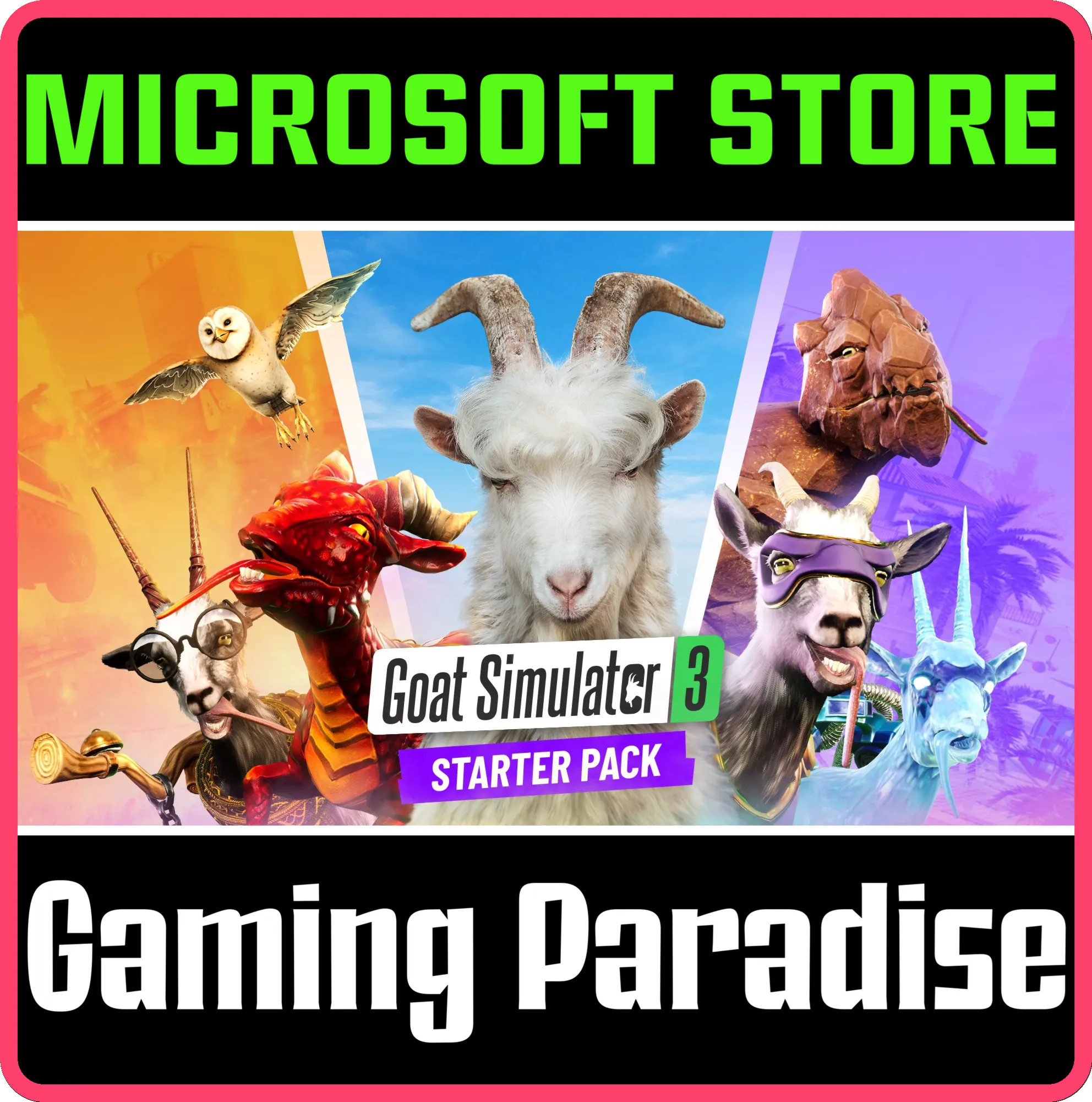 GOAT SIMULATOR 3 – STARTER EDITION: WINDOWS EDITION PC