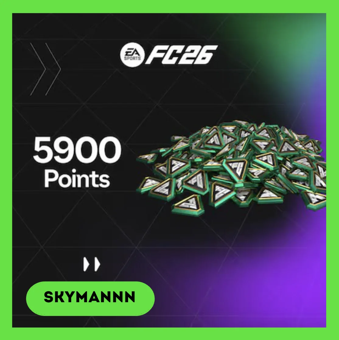 5900 FC Points EA Sports FC 26 EA App PC Ключ Global