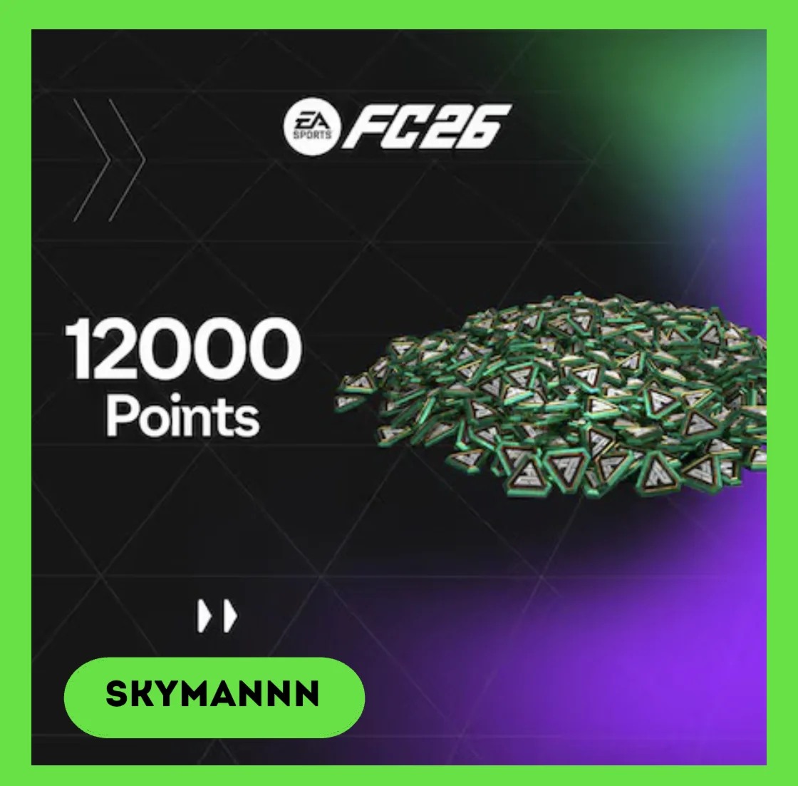 12000 FC Points EA Sports FC 26 EA App PC Ключ Global