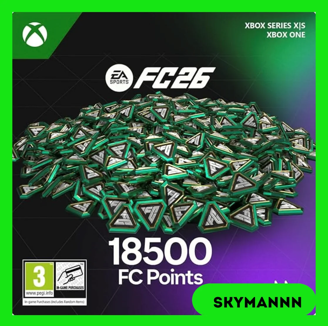 18500 FC Points EA Sports FC 26 Xbox Ключ Global + RU