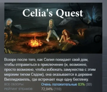 Celia's Quest АВТОДОСТАВКА STEAM GIFT РОССИЯ