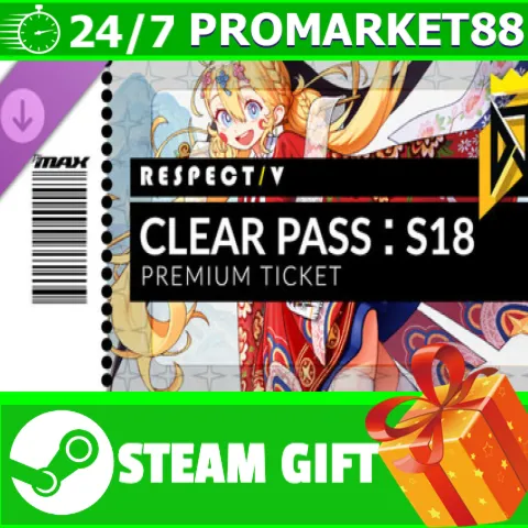 ️DJMAX RESPECT V - CLEAR PASS : S18 PREMIUM TICKET