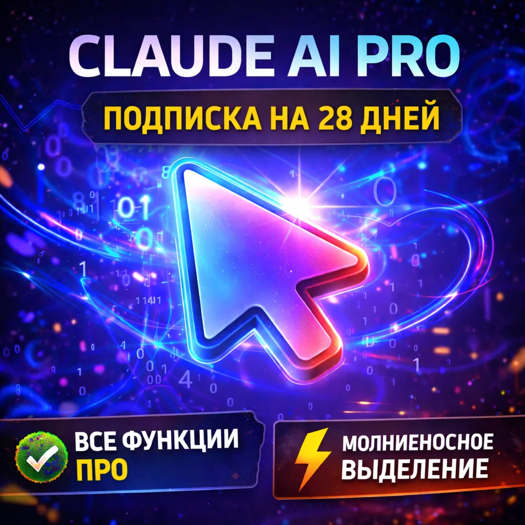 Claude AI Pro | Подписка на 28 дней