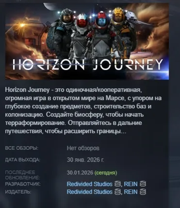 Horizon Journey АВТОДОСТАВКА STEAM РОССИЯ