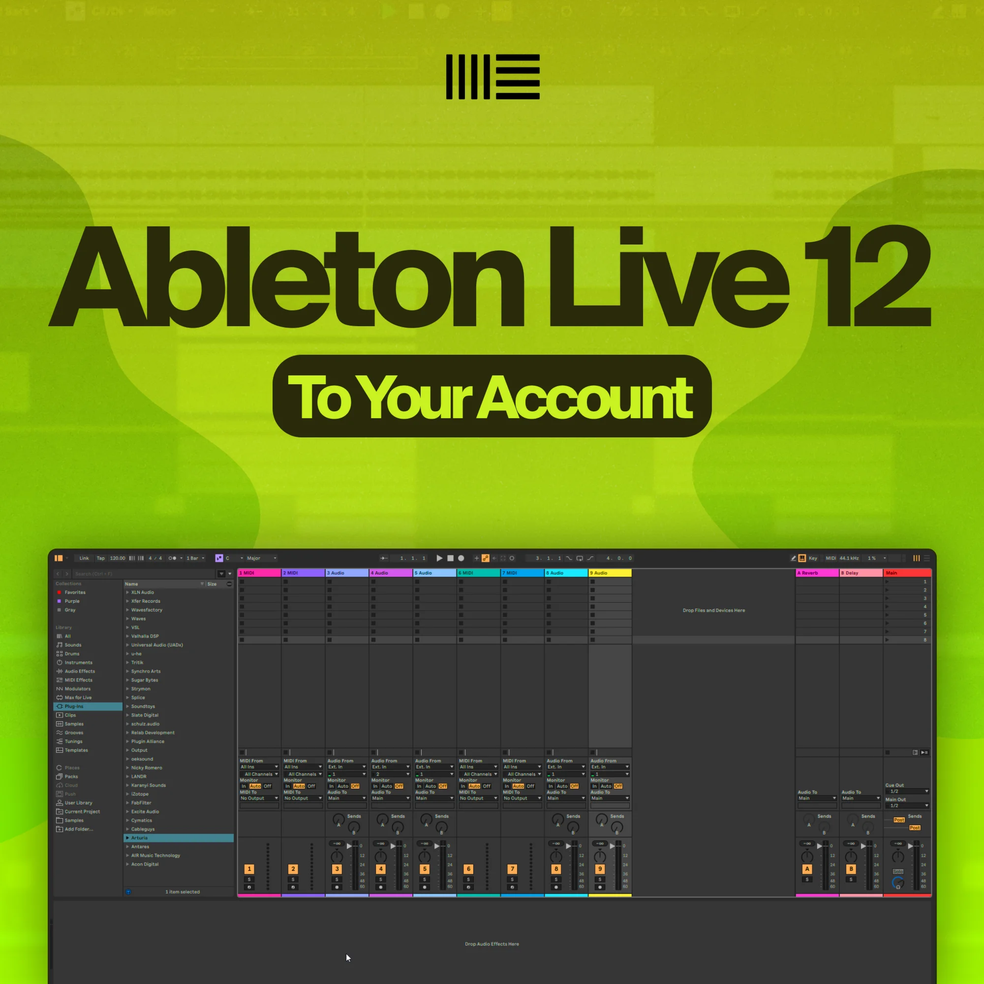 🔥ABLETON LIVE 12 [LICENSE TO YOUR ACCOUNT] Official