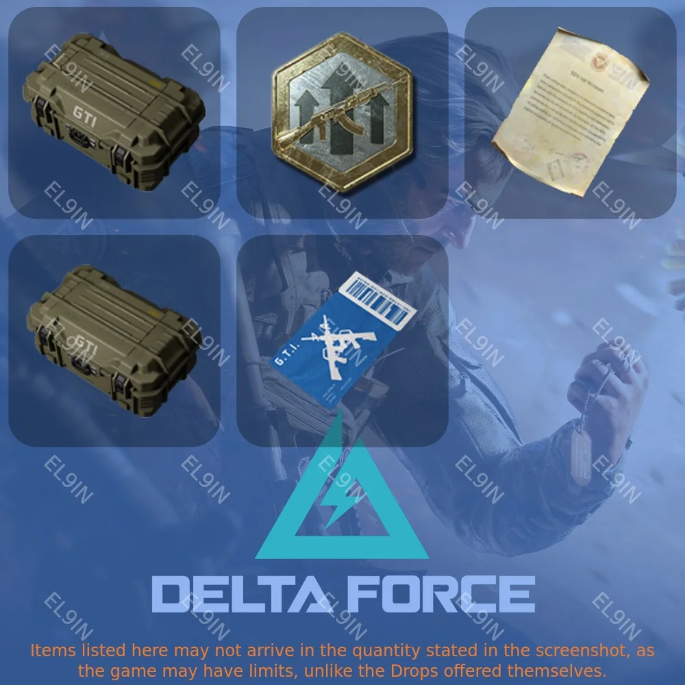 🎶Delta Force📢Twitch Drops📢5 items + 🎁