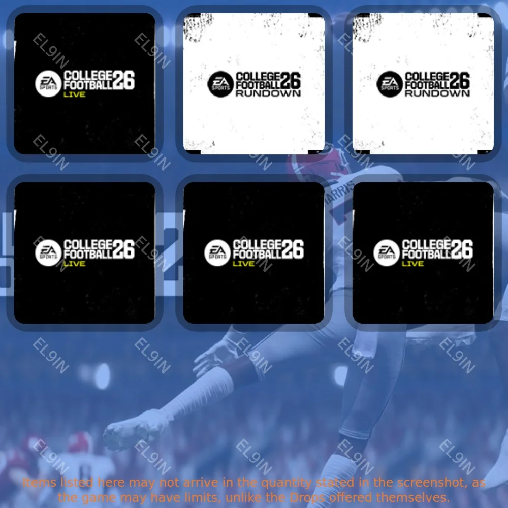 🚀EA Sports College Football 26🎉Twitch Drops