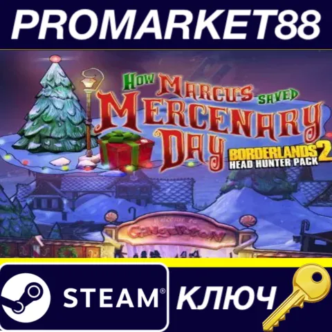 Borderlands 2 - Headhunter Pack 3: Mercenary Day DLC EU Steam КЛЮЧ
