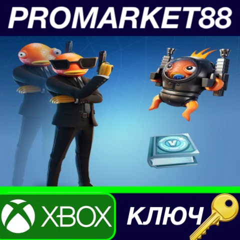 Fortnite - Bassassin Challenge Pack + 1,000 V-Bucks EU XBOX One КЛЮЧ