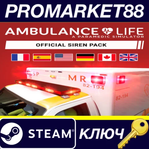 Ambulance Life: A Paramedic Simulator - Official Siren Pack DLC Steam КЛЮЧ