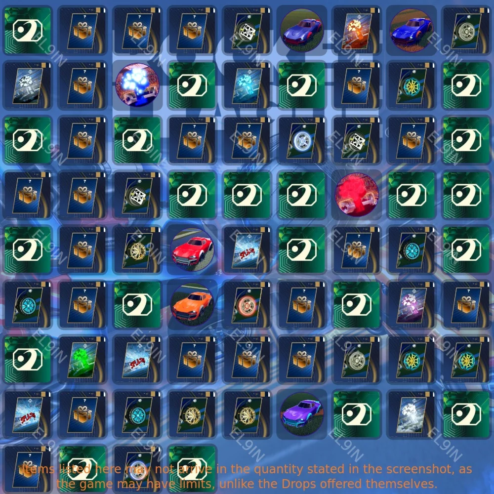 🔥Rocket League⭐Twitch Drops⚜️76 предметов + 🎁