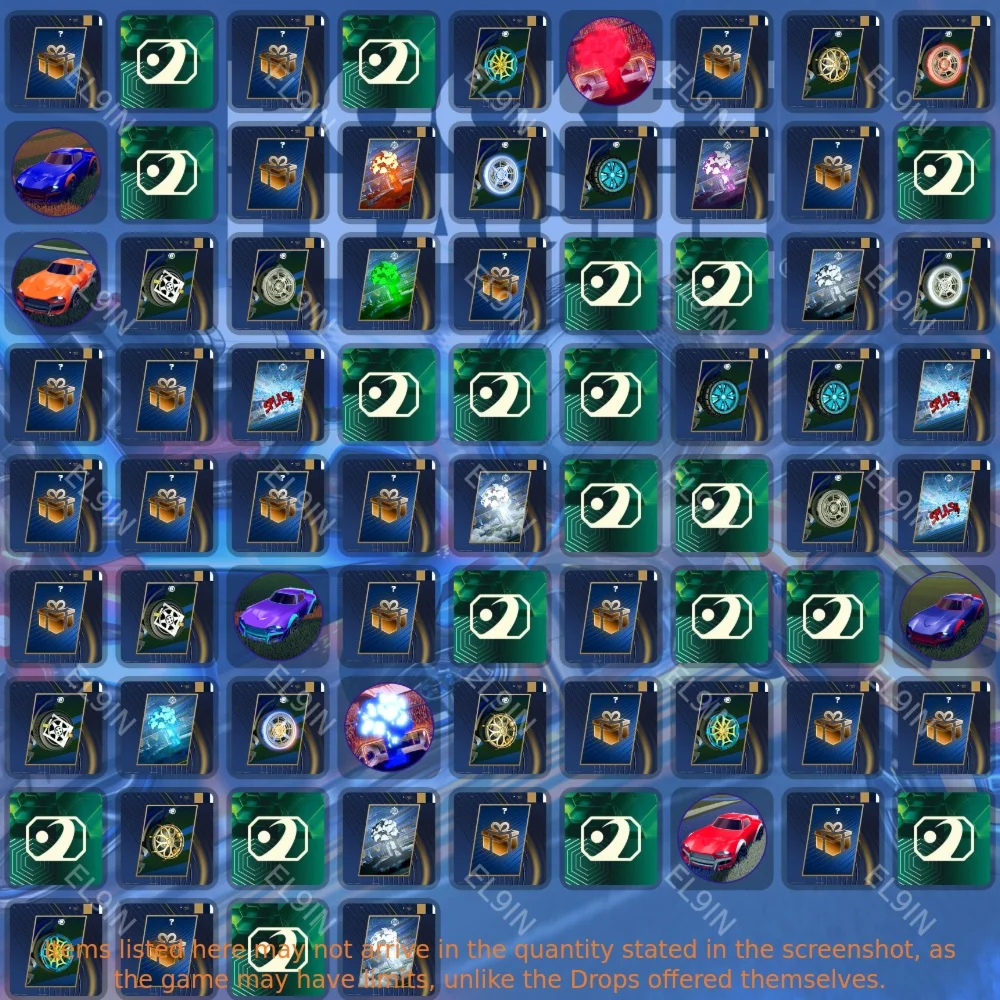 🎮Rocket League⚡Twitch Drops🎯76 items + 🎁