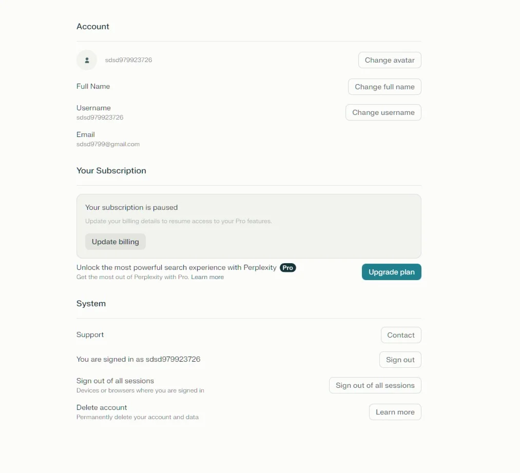 Perplexity Pro Trial Card Linking