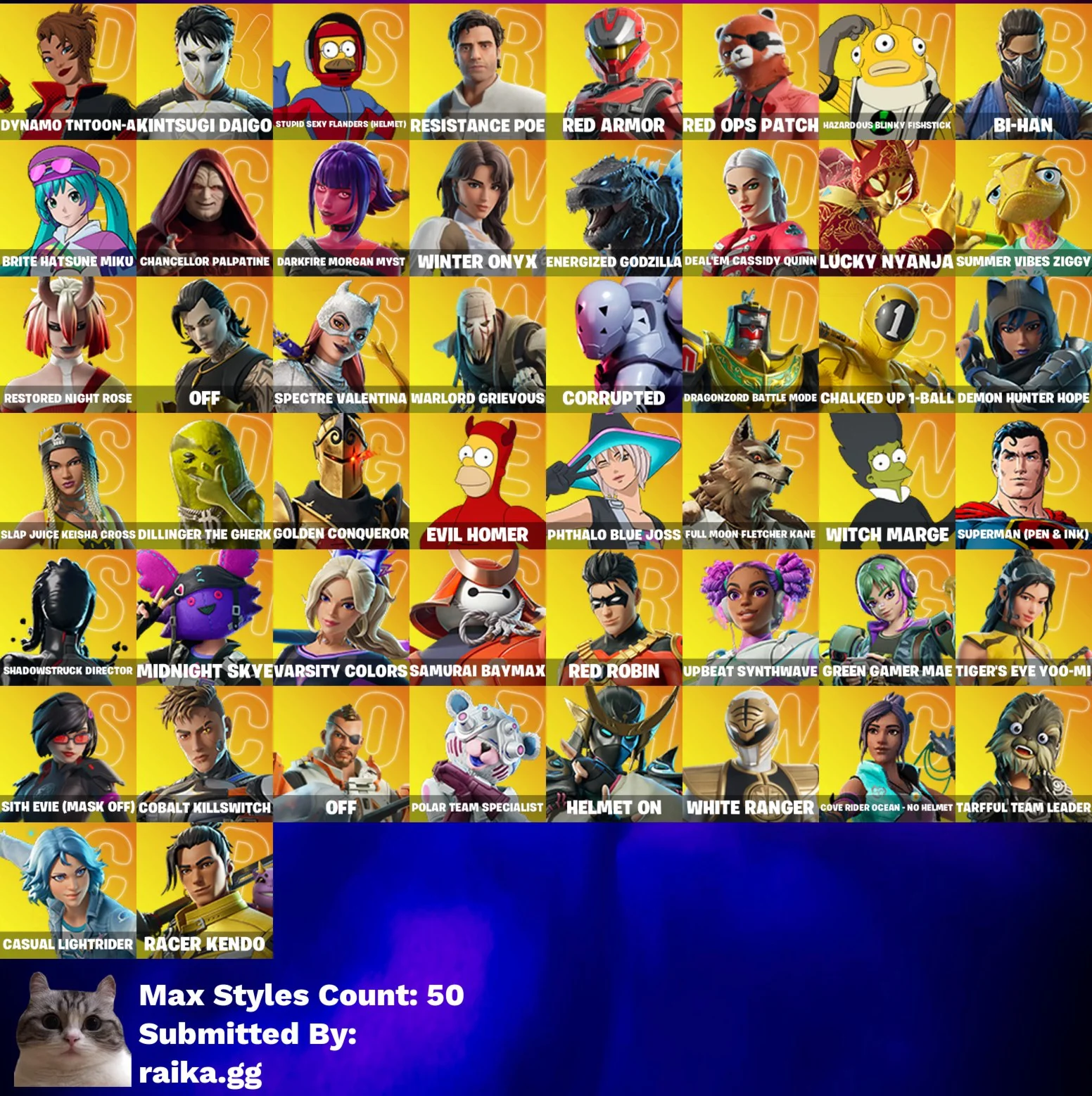 Instant • FN (All Platforms) • 137 skins • Full Access