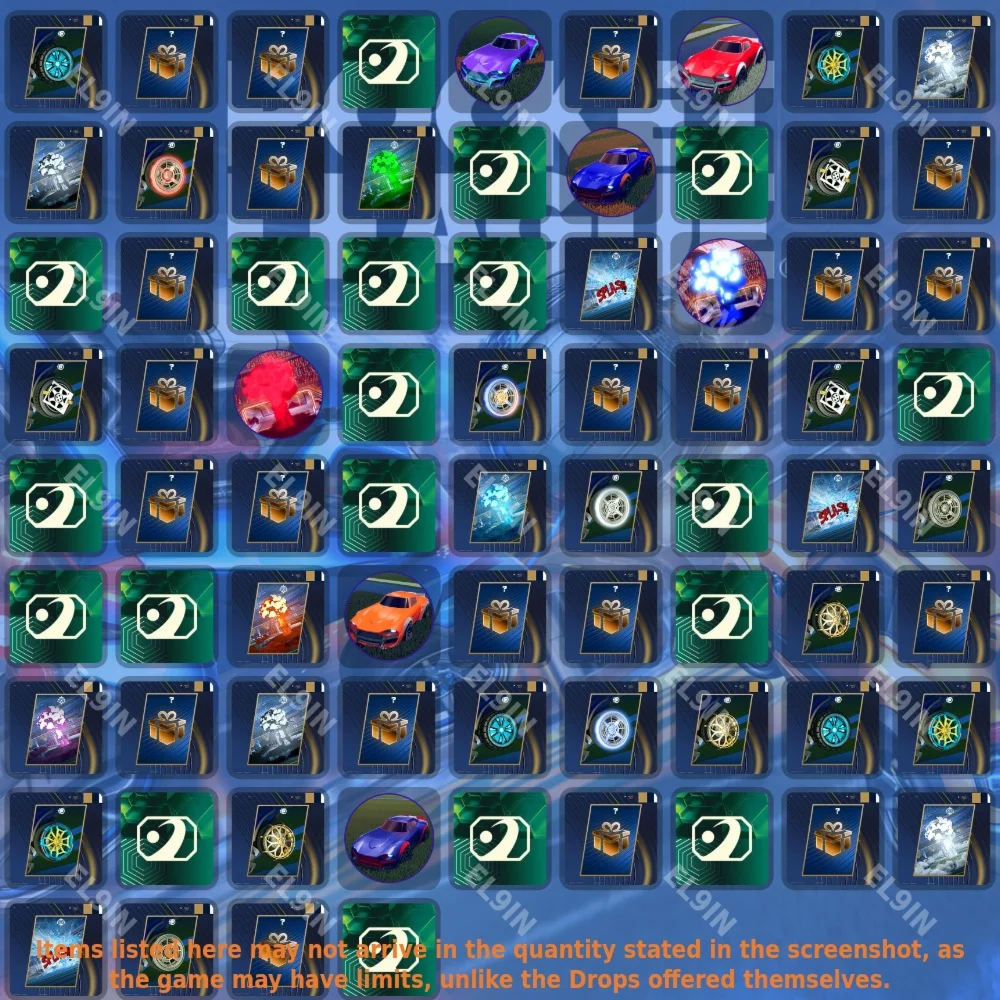 ✨Rocket League✨Twitch Drops💥76 items + 🎁