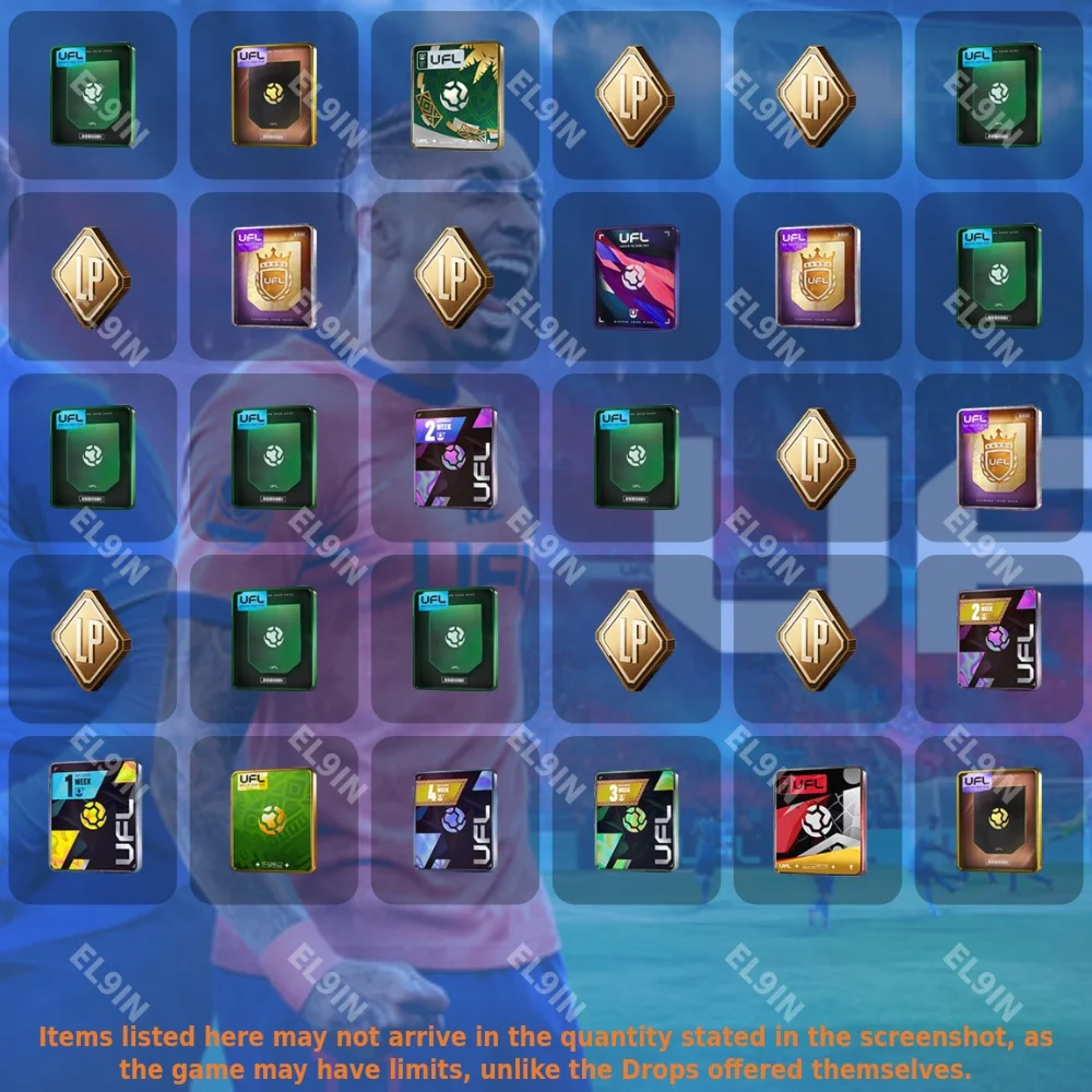 ⚜️UFL🎲Twitch Drops💡30 items + 🎁