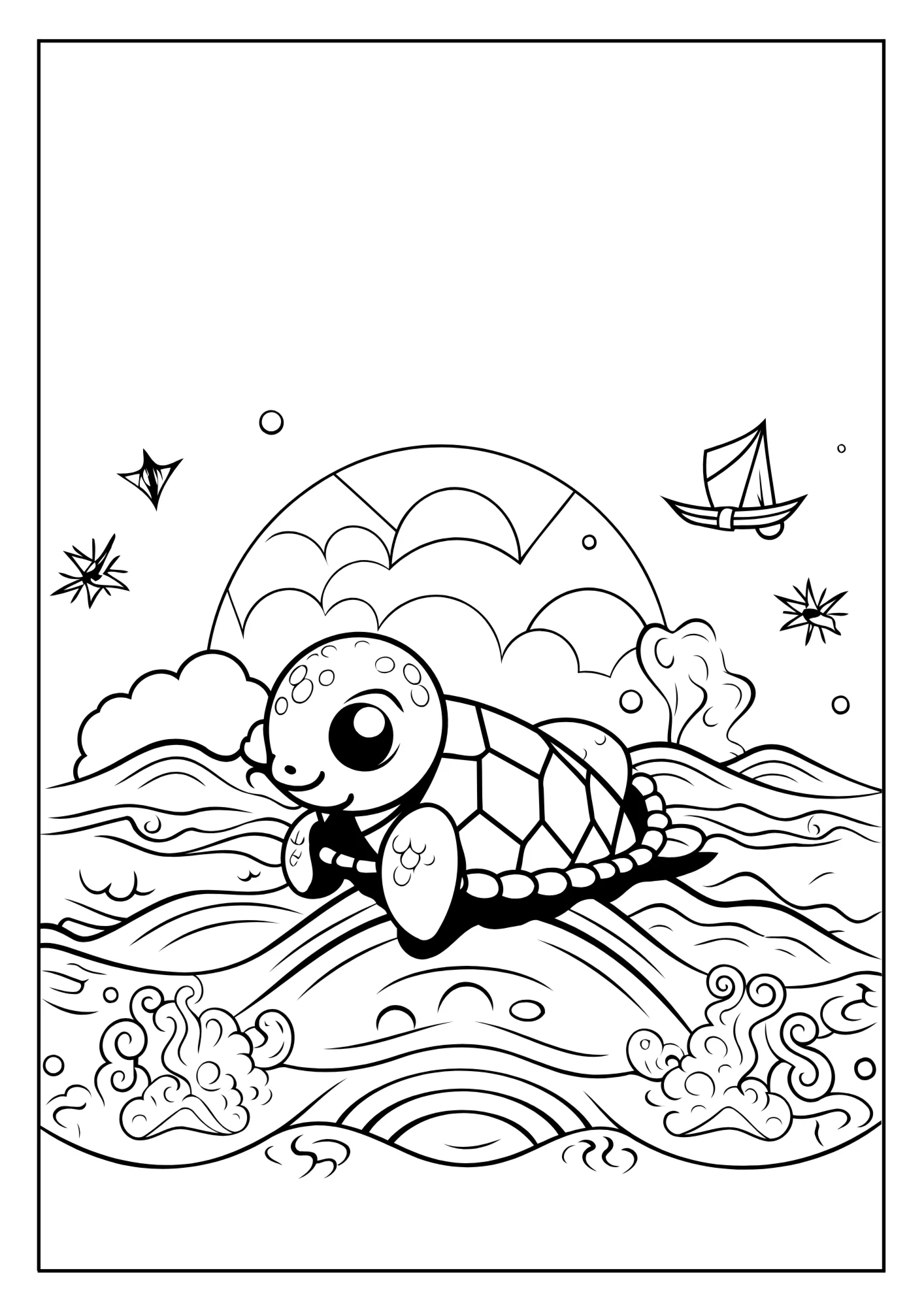 Flower Coloring Book → 47 Pages (PDF)