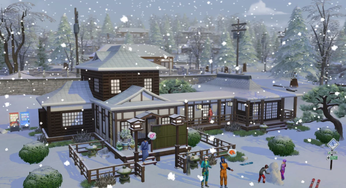 The Sims 4 Snowy Escape Expansion Pack XBOX KEY