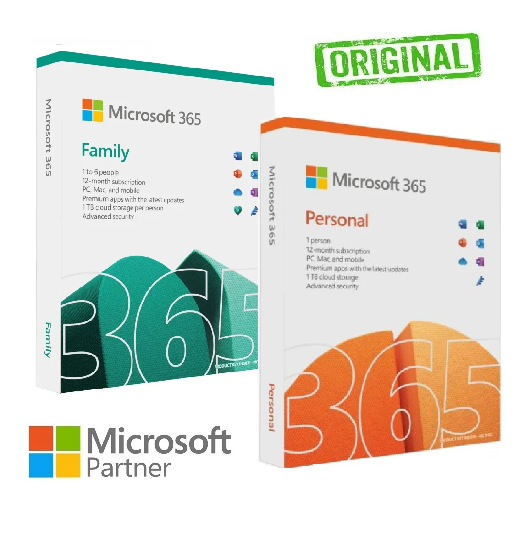Microsoft Office 365 Family / Personal ✅ Microsoft Partner