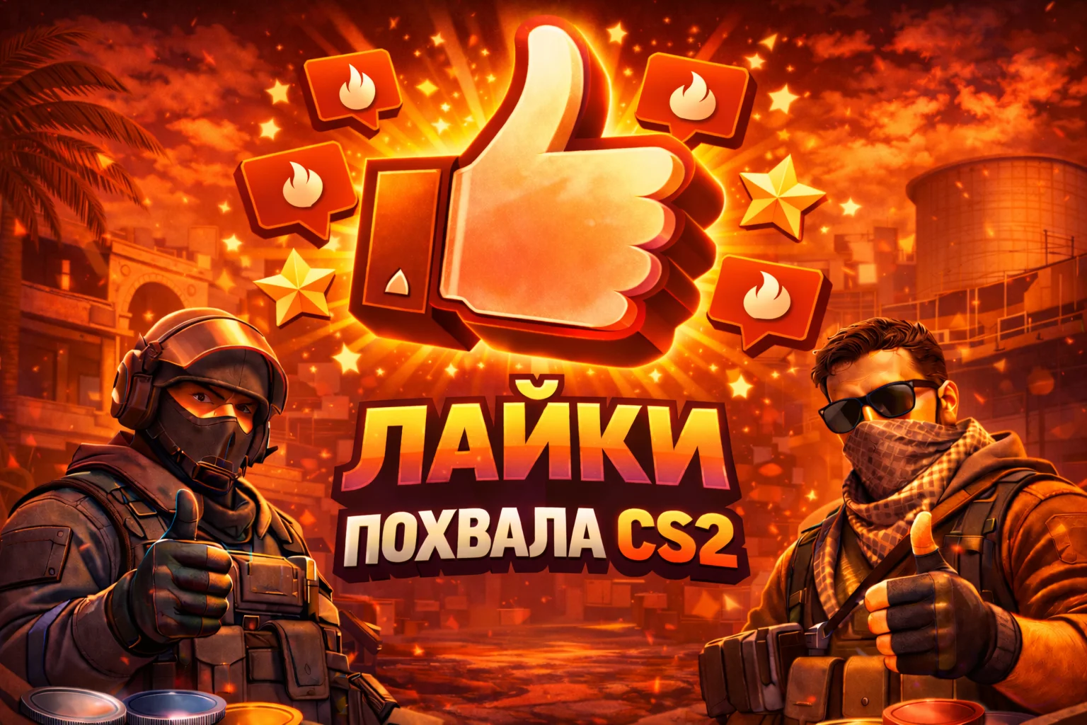 BOOST 400 PRAISE LIKE UP TRUST FACTOR CS2