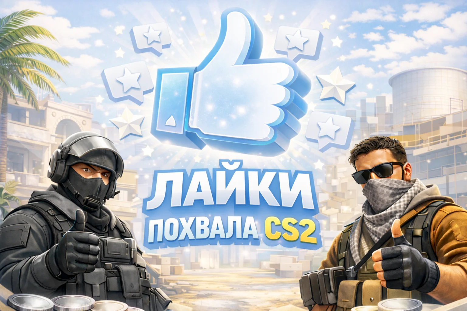 BOOST 1600 PRAISE LIKE UP TRUST FACTOR CS2