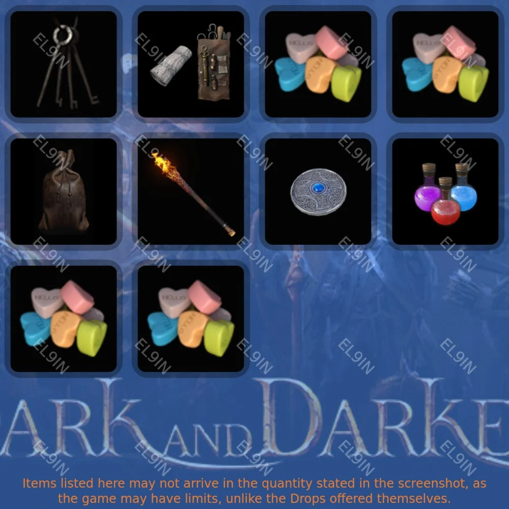💡Dark and Darker🎖️Twitch Drops🏆10 items + 🎁