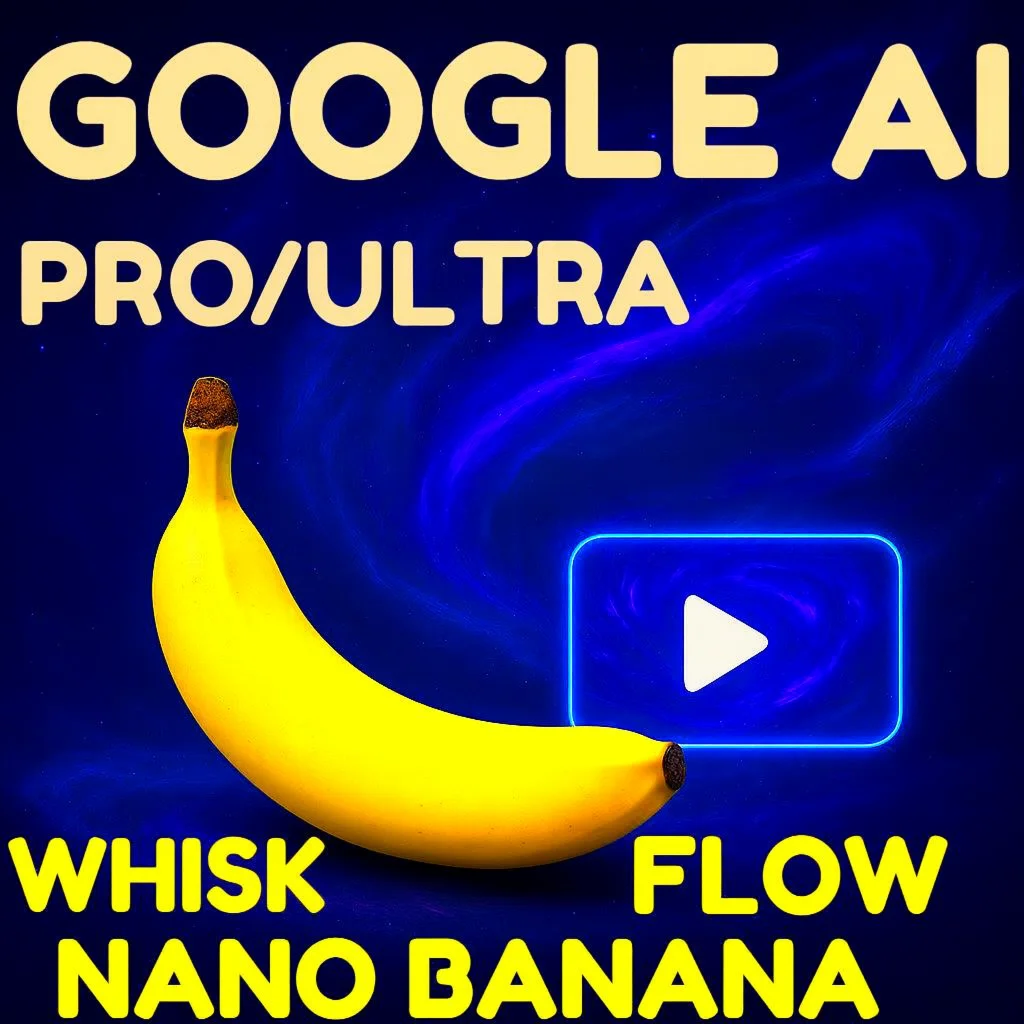 NanoBananaPRO/FLOW/WHISK/Google AI PRO/ ULTRA