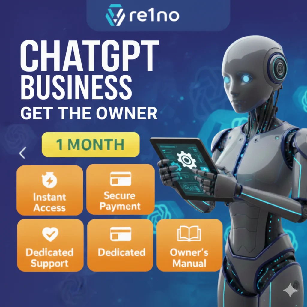 ChatGPT Business (Owner Account) + 4 Invite Slots | 1 Month Full Access