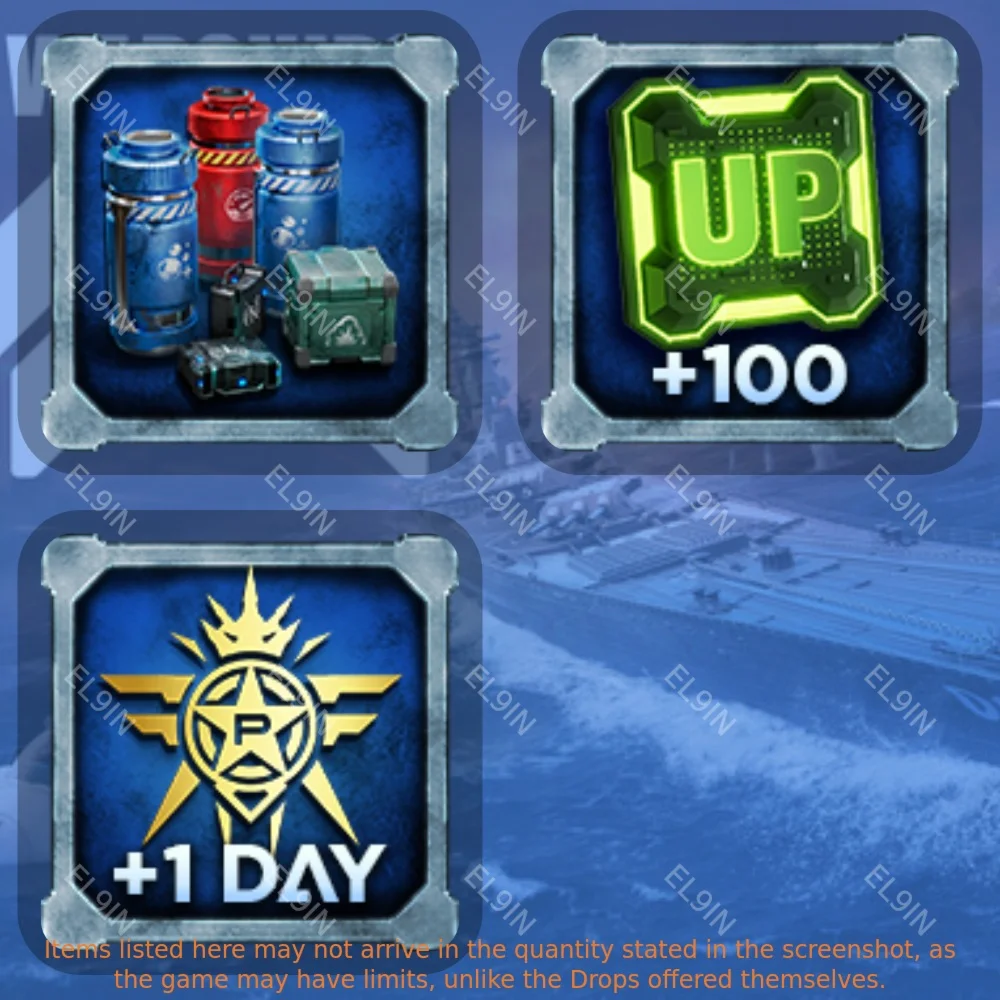 💎Modern Warships🎯Twitch Drops🌟3 items + 🎁