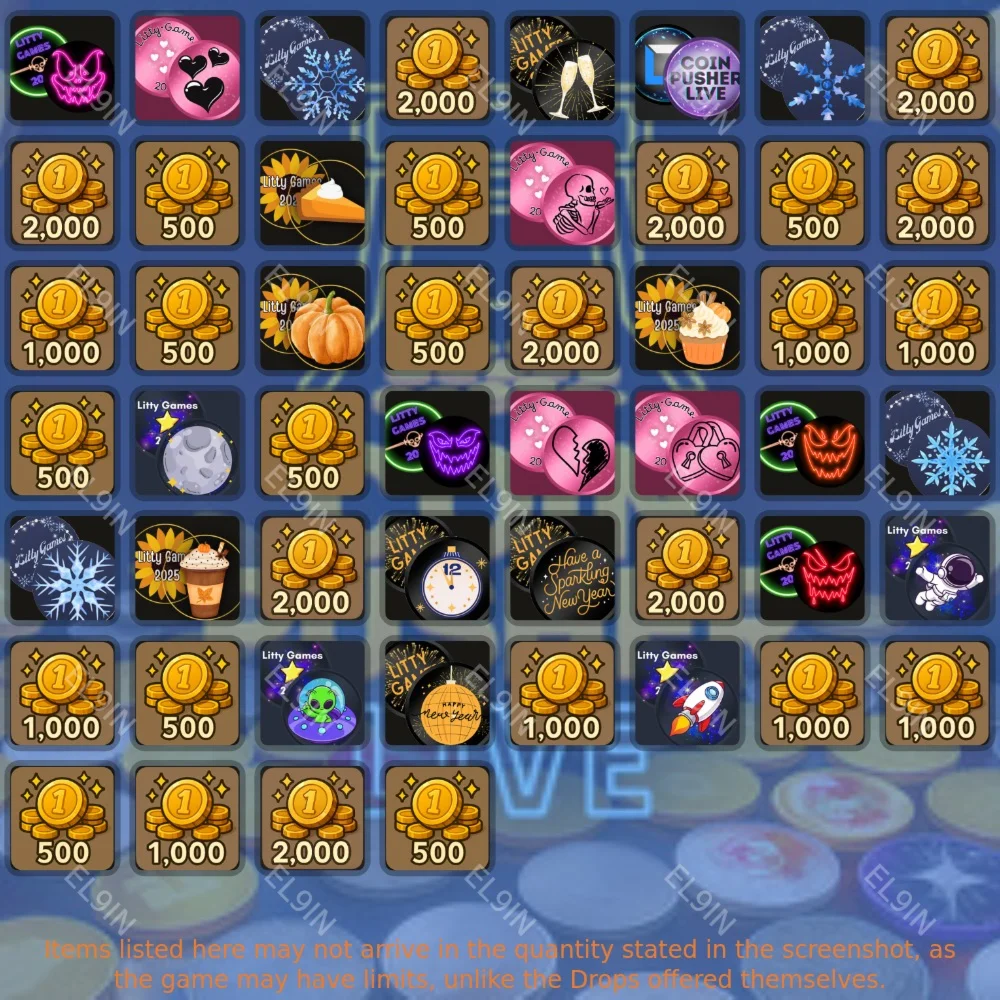 🚀Coin Pusher Live🥇Twitch Drops🔥52 items + 🎁